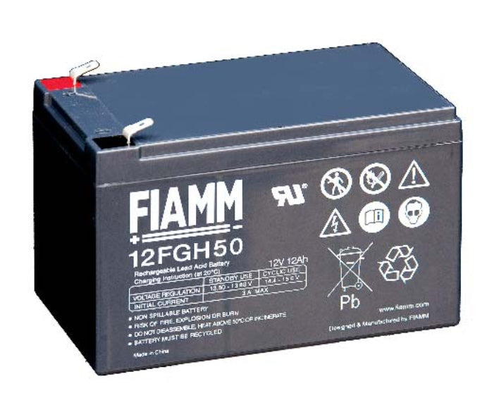 Batteria Ups Fiamm 12V 12 Ah High Rate - Visualizzazione dettagliata