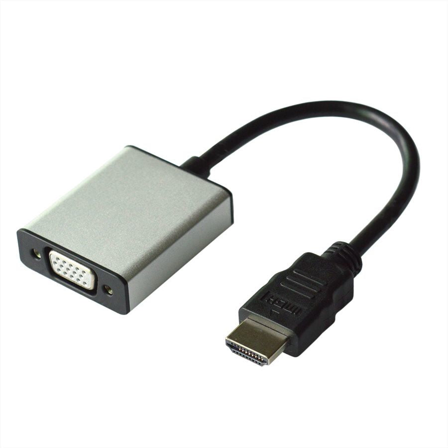 Adattatore Hdmi Vga 2K M F Audio 1920X1080 1200 60Hz Con Cavo 015Mt - Visualizzazione dettagliata