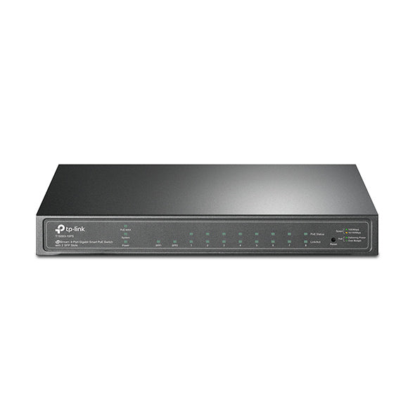Switch 8P Gigabit Rj45 2P Sfp 61W Poe Power Stp Rstp Mstp - Visualizzazione dettagliata