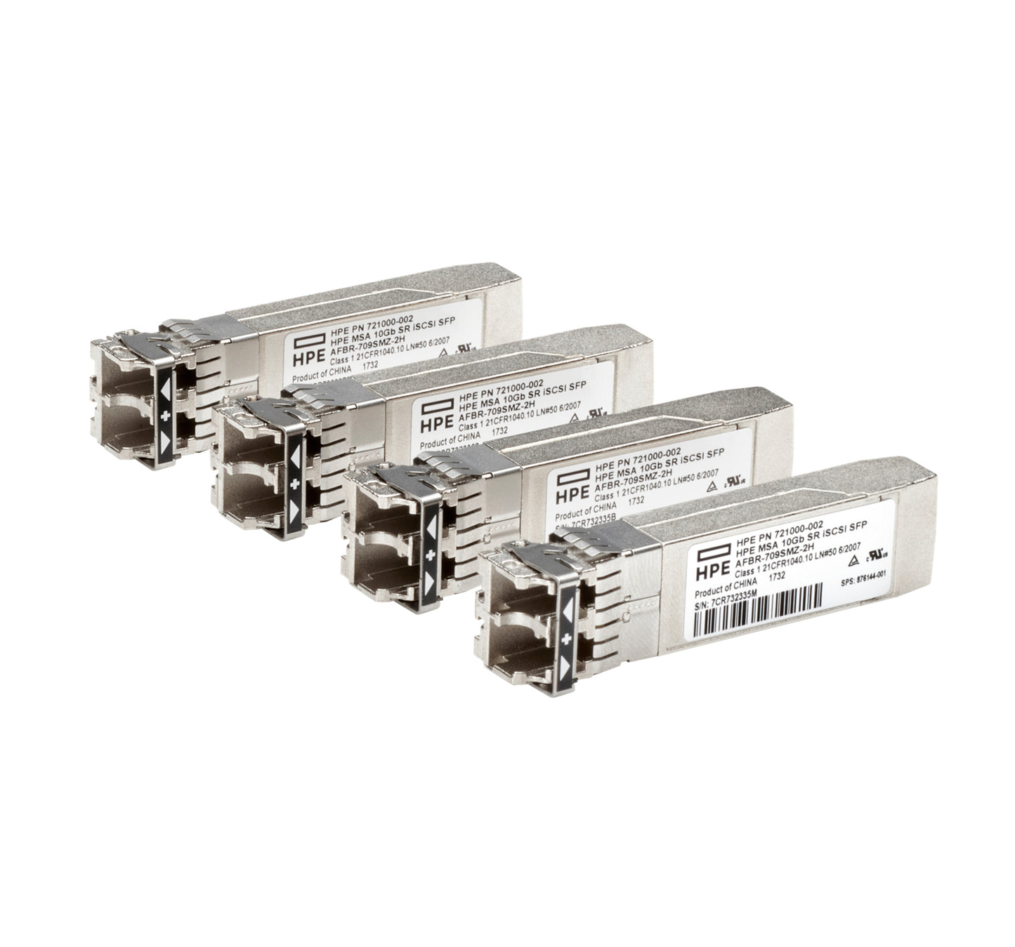 Ricetrasmettitore Hpe Msa 10Gb Sr Iscsi Sfp 4 Pk - Visualizzazione dettagliata
