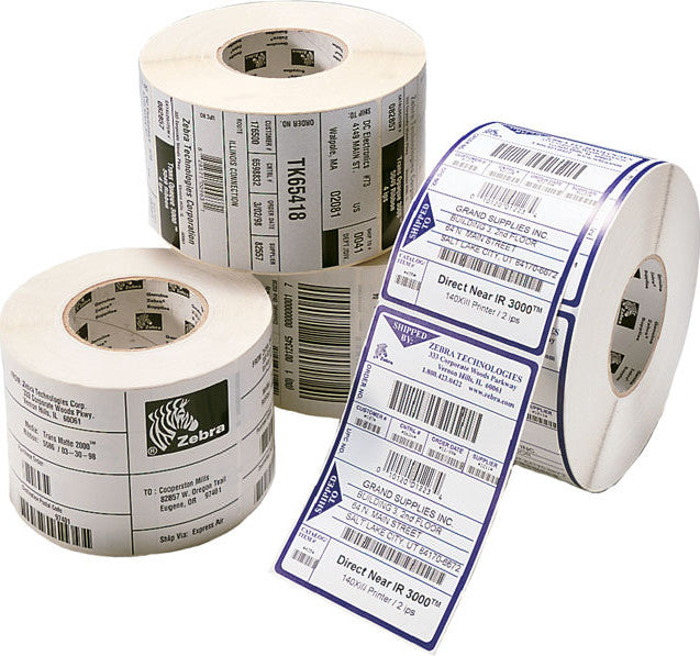 Etichette Zebra Z Select 102X102 Singolo Rotolo Da 700 Etichette - Visualizzazione dettagliata