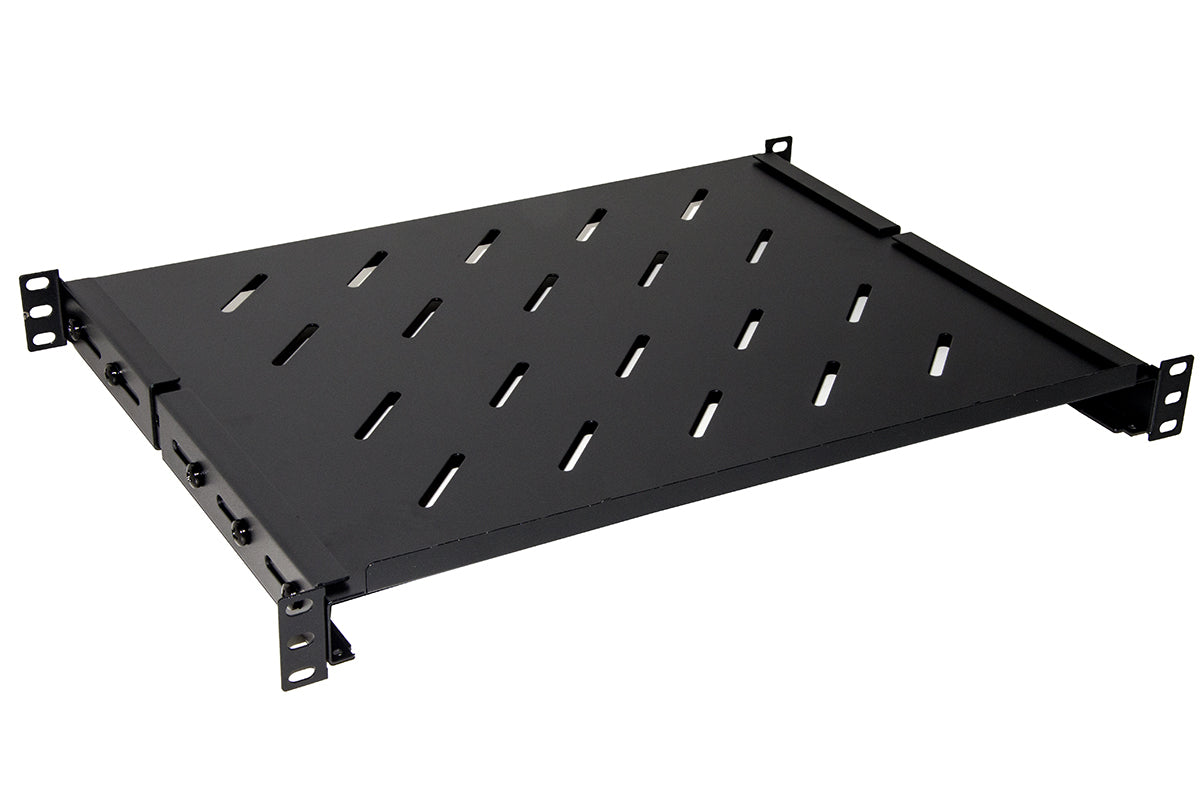 Armadio Rack Ripiano 1 Unit 19 Profondit 350 Mm Allungabile Nero - Visualizzazione dettagliata