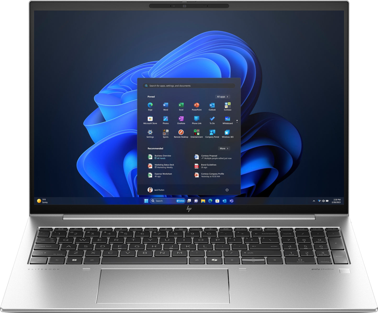 Nb 16 Ry7 8840U 32Gb 1Tbssd W11P Elitebook 865 G11 Oled 2Yw - Visualizzazione dettagliata