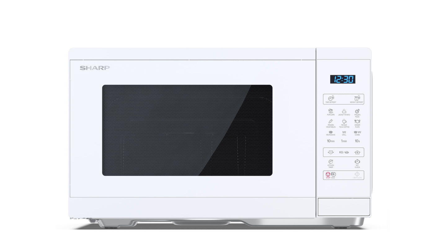 Forno Microonde Meccanico Sharp Italia 25Lt Grill 900W 1000W - Visualizzazione dettagliata