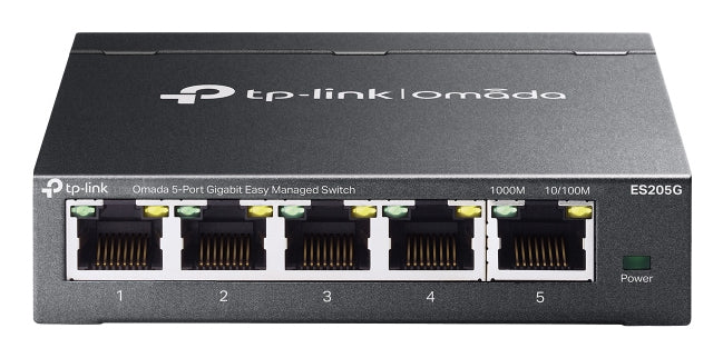 Switch Omada 5 Portgb Easy Managed 5Xgb Rj45P Desktop Steel Integ Sdn - Visualizzazione dettagliata