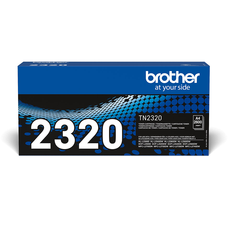 Toner Brother Tn2320 Nero Per Hl L2300D 2 600Pg - Visualizzazione dettagliata