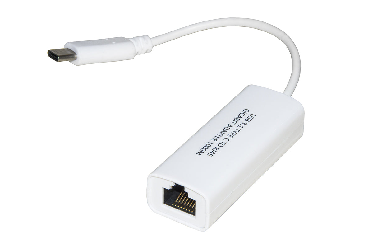 Adattatore Usb Type C Rj45 M F Per Reti Gigabit 10 100 1000 - Visualizzazione dettagliata