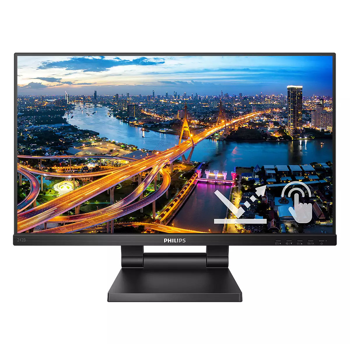 Mon Touch 23 8Ips Hdmi Dp 10Tocchi Usb3 1 Smoothtouch 16 9 Usb - Visualizzazione dettagliata