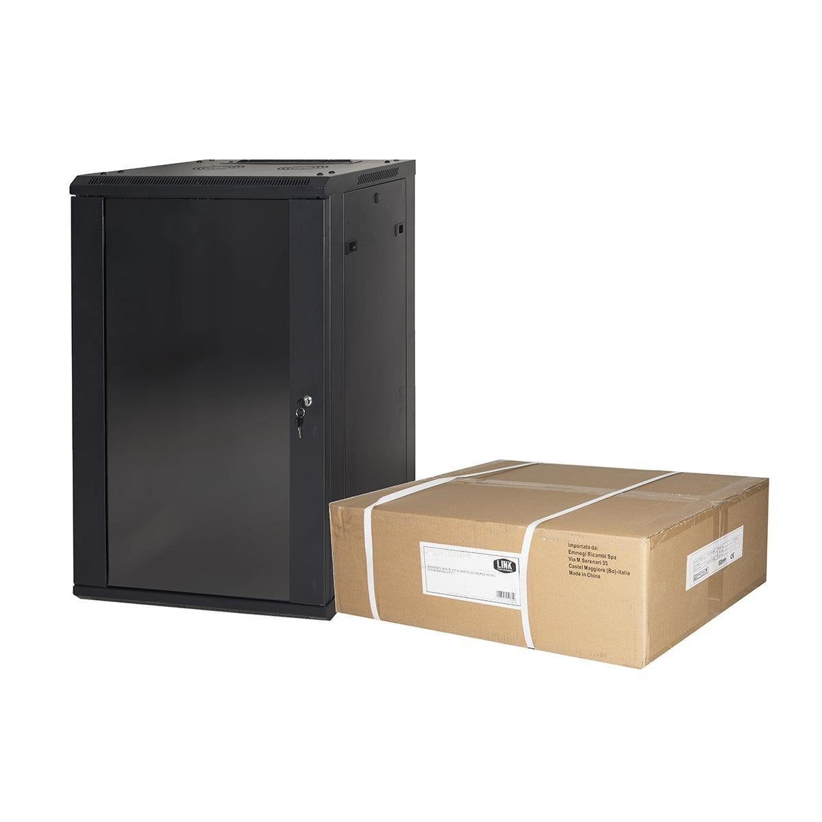 Armadio A Muro 19 18 Unit 905 600 450Mm Nero Disassemblato - Visualizzazione dettagliata