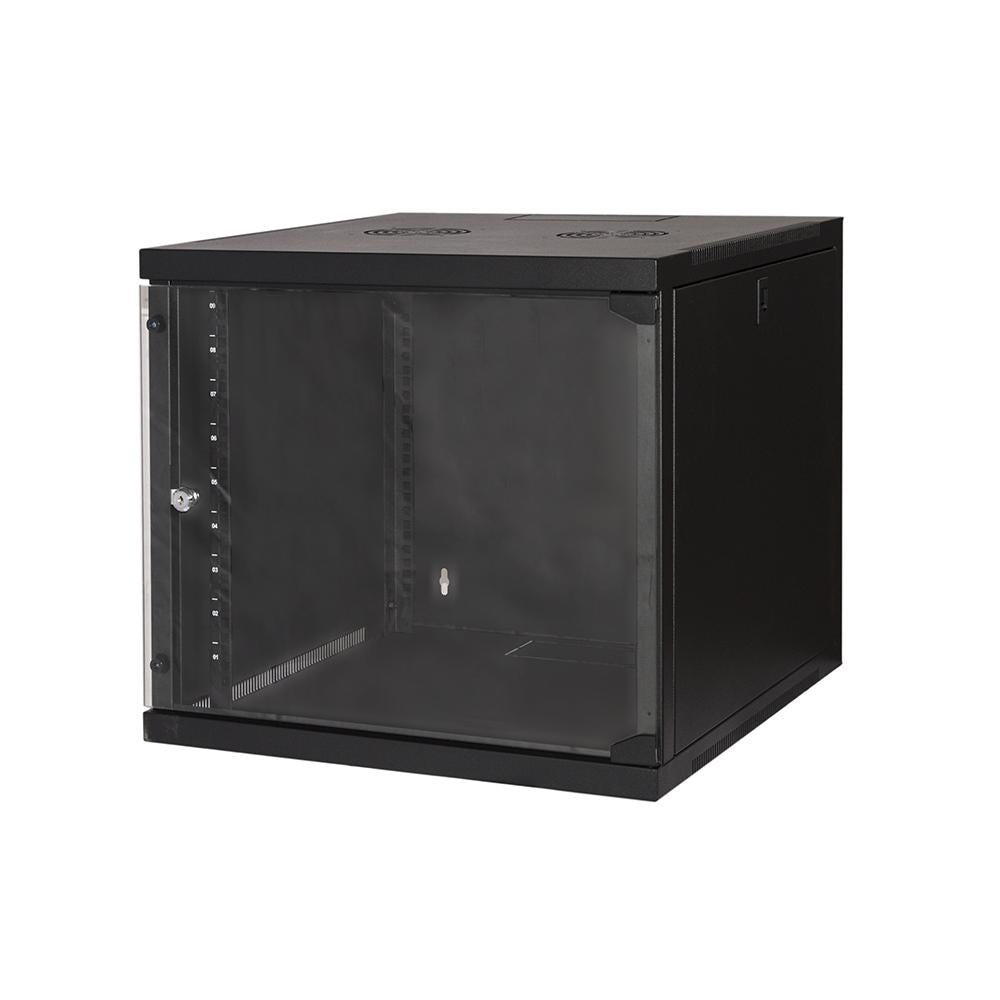 Armadio A Muro 19 9 Unit 490 540 600Mm Nero - Visualizzazione dettagliata