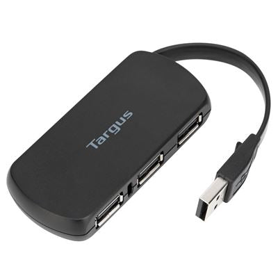 Hub 4P Usb Plastic Silver Usb 2 0 480Mbps Compatto - Visualizzazione dettagliata