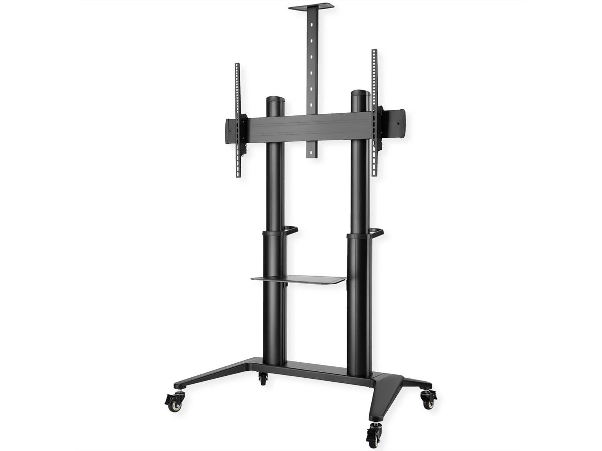 Staffa Pavimento Per Tv 70 120 Load 140Kg 1000X600 Con Ruote - Visualizzazione dettagliata