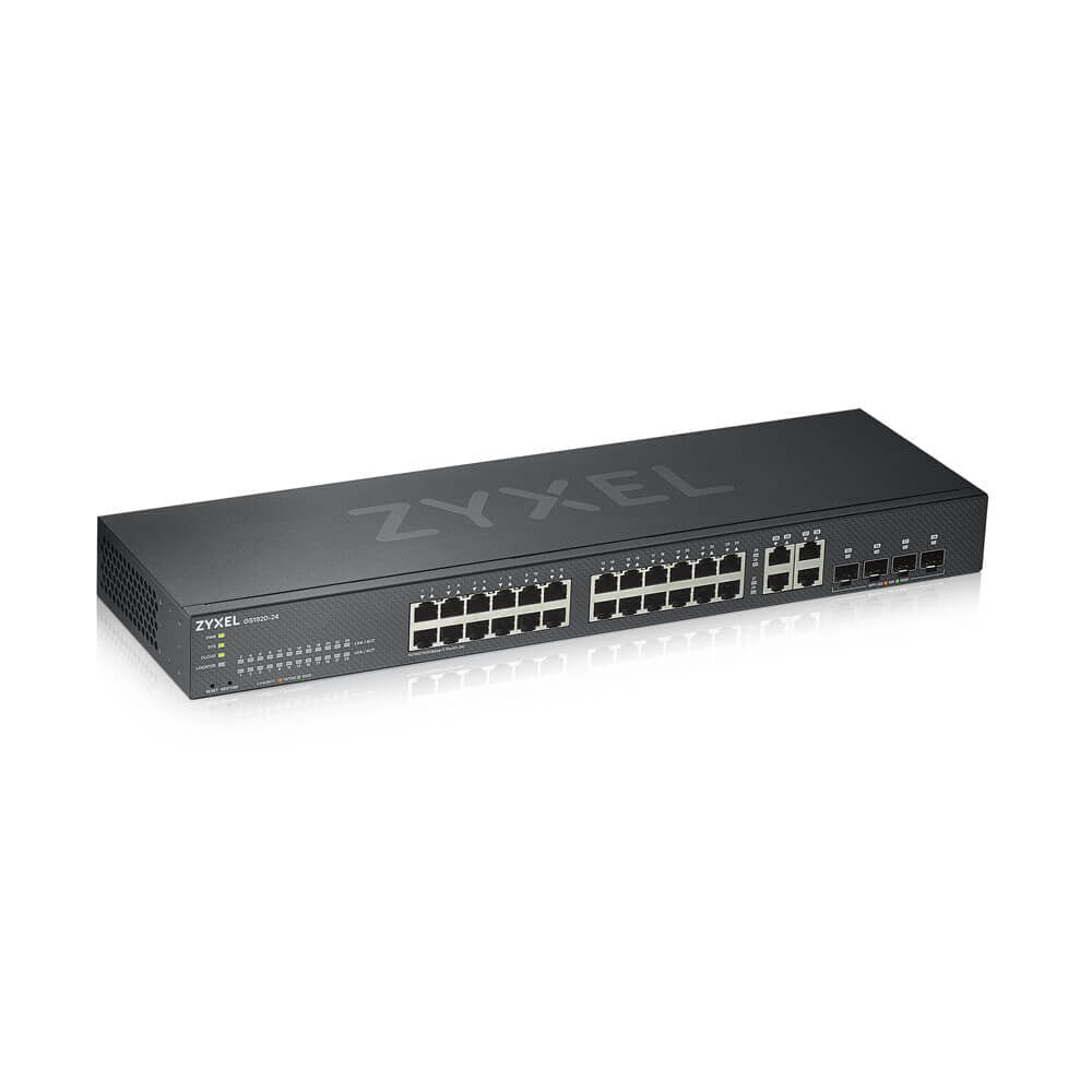 Switch 24P Gigabit 4P Dual Gigabit Ipv6 Vlan Rack 19 Nebula - Visualizzazione dettagliata