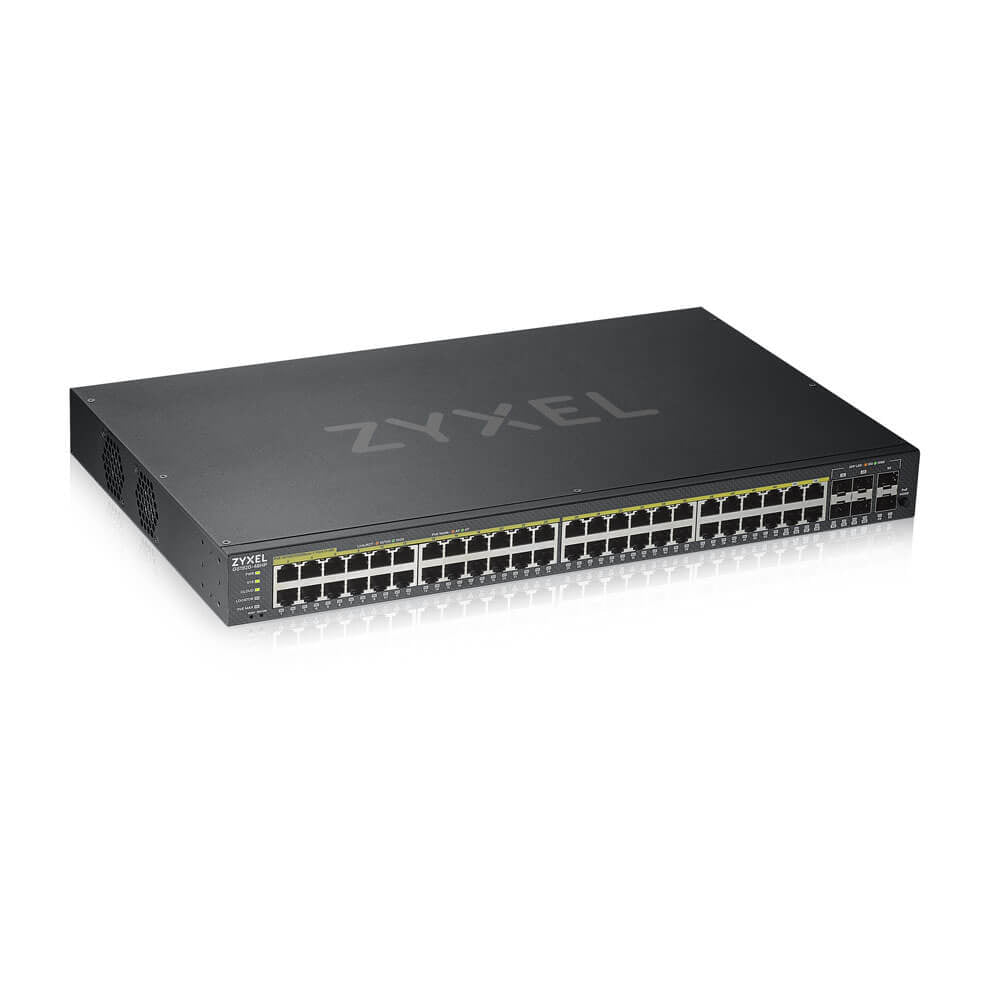 Switch 44P Giga Poe 4P Dual Gigabi T 2Sfp Ipv6 Nebulaflex Rack 19 - Visualizzazione dettagliata