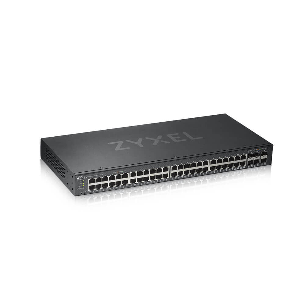Switch 44P Gigabit 2Sfp Giga 4P D Ual Pers Ipv6 Zyxel - Visualizzazione dettagliata