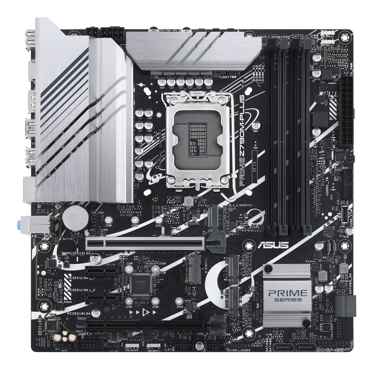 Mb Asus Prime Z790M Plus S1700 4D5 4S3 M 2 U3 2 Dp Hdmi - Visualizzazione dettagliata