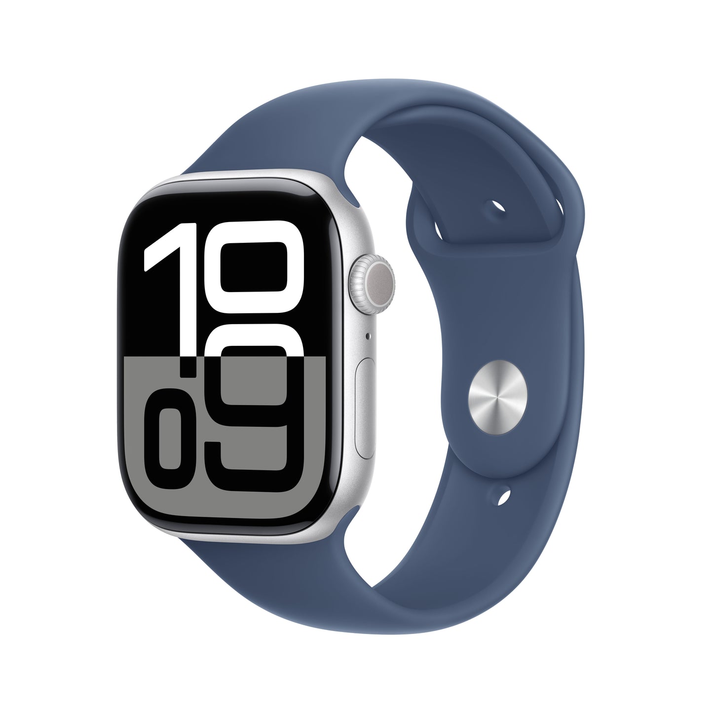 Watch 10 46Mm Gps Allumin Silver Blu Sport Band S M - Visualizzazione dettagliata