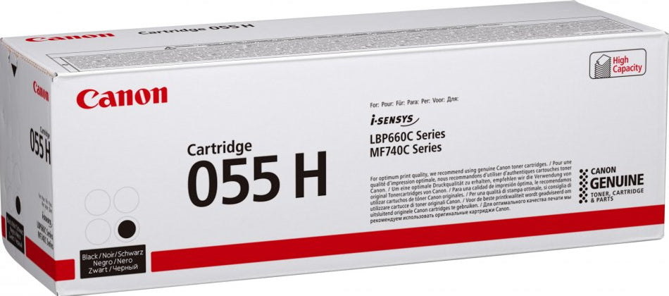 Toner Canon 055H Nero Per Isensys Lbp 660 7600 Pgg - Visualizzazione dettagliata