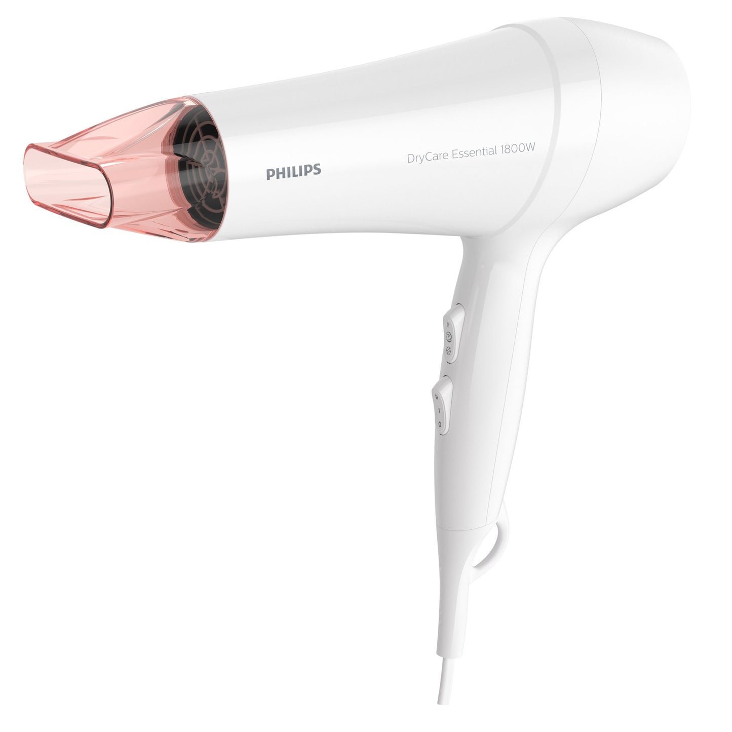 Philips Asciugacapelli Thermoprotec 1800W Bianco Con Beccuccio - Visualizzazione dettagliata