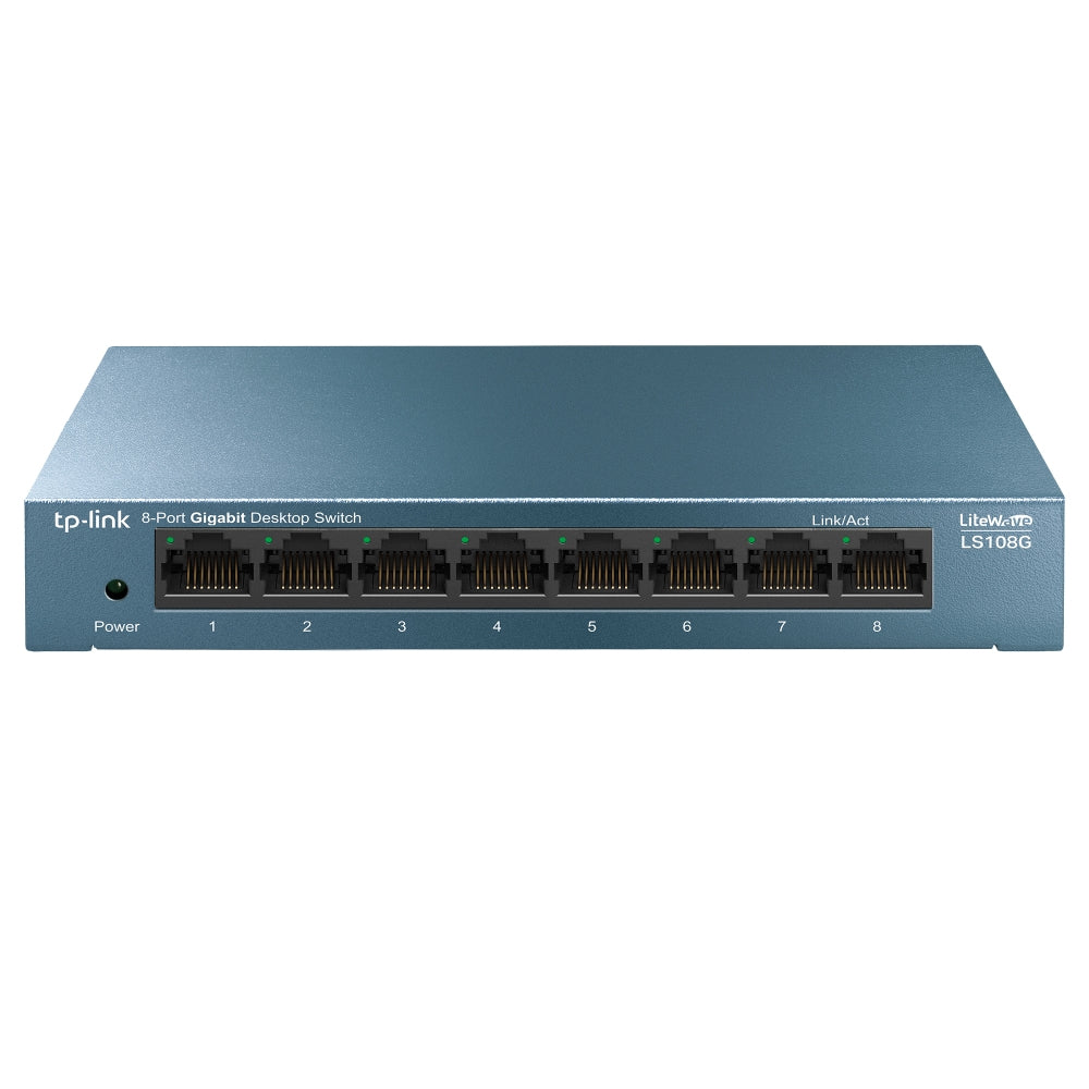 Switch 8P Gigabit Rj45 Desktop - Visualizzazione dettagliata