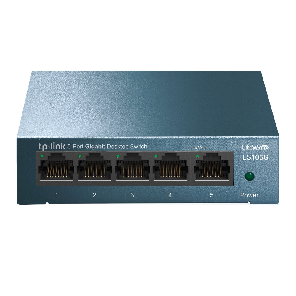 Switch 5P Gigabit Rj45 Desktop - Visualizzazione dettagliata
