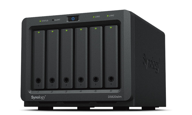 Nas Synology Ds620Slim 6Bay 2 5 Sa Ta Ssd Celeron - Visualizzazione dettagliata