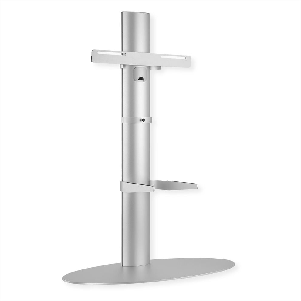 Staffa Pavimento Per Tv Fino A 55 Silver Alluminio 400X400 40Kg - Visualizzazione dettagliata