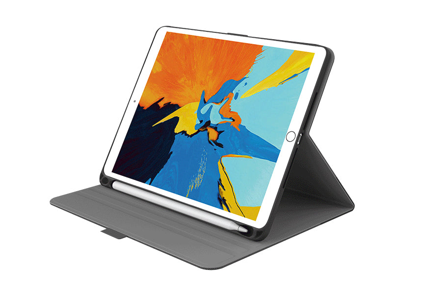 Custodia Ipad 10 2 Black Grey Cygne Tt Whit Holder Pencil - Visualizzazione dettagliata