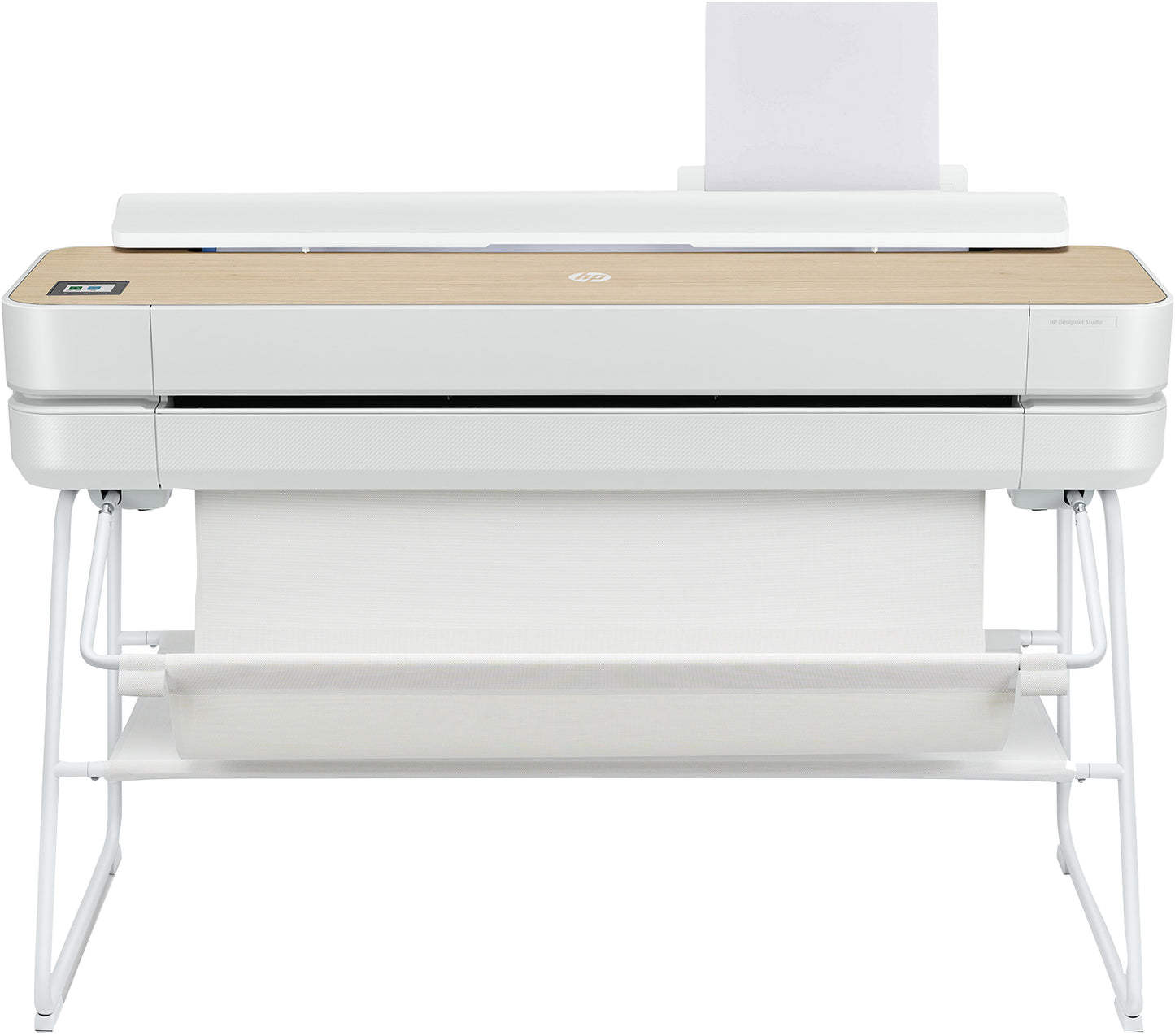 Plotter A0 36Designjet Studio 25Sec A1 Bianco Con Finitura Legno - Visualizzazione dettagliata