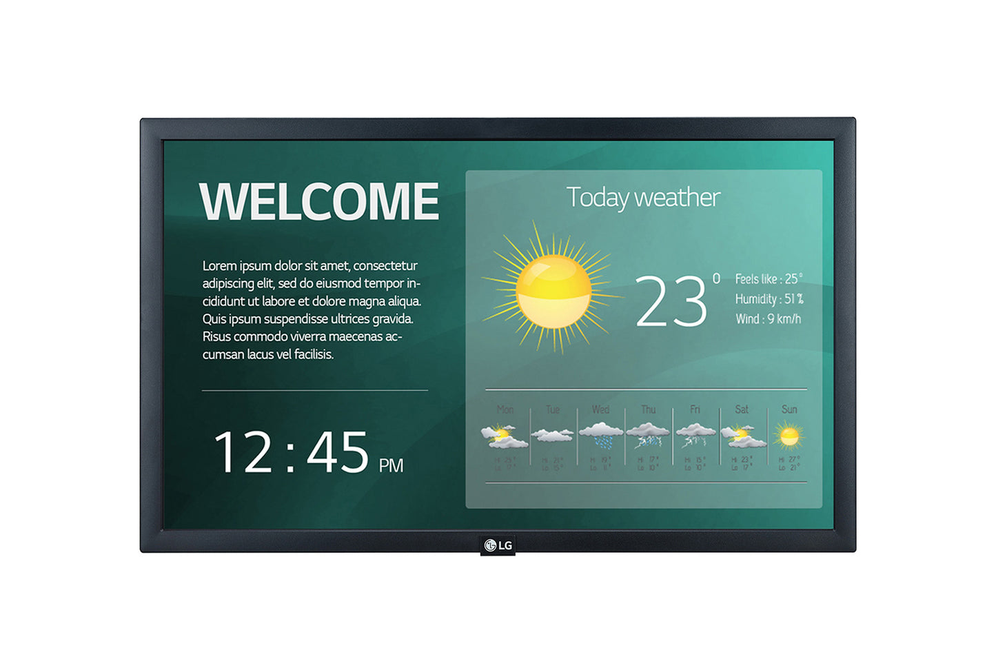 Mon 21 5 Ds 250Nit Hdmi Lan Wifi Webos 4 0 - Visualizzazione dettagliata