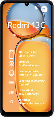 Sm Xiaomi Redmi 13C Black 6 74 8 256Gb - Visualizzazione dettagliata