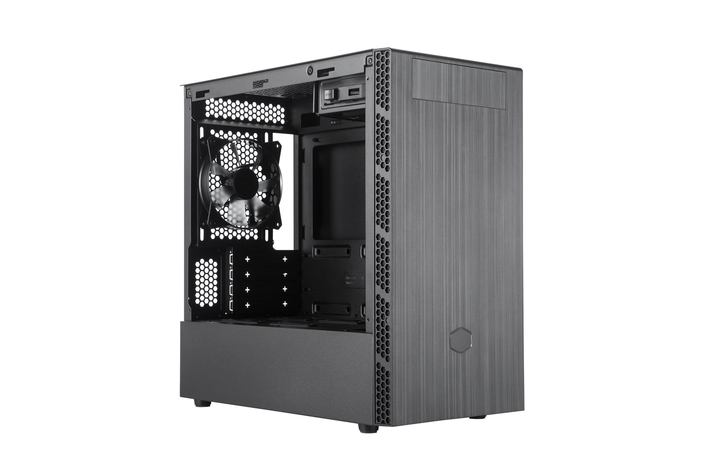 Case Mini Tower No Psu Masterbox Mb400L 1Usb3 1Usb2 Odd Black - Visualizzazione dettagliata