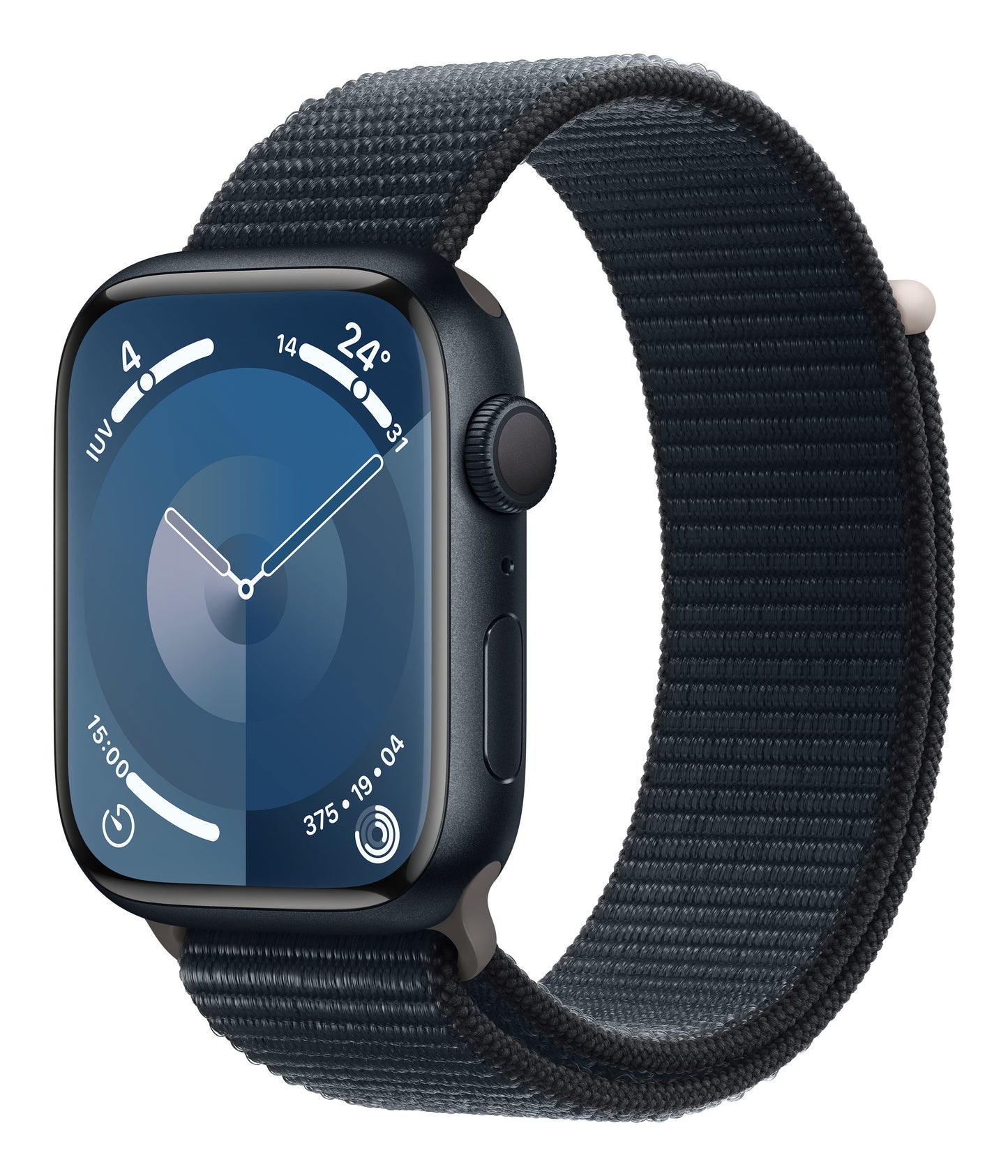 Watch 9 45Mm Gps Allumin Mezzanotte Mezzanotte Sport Loop - Visualizzazione dettagliata
