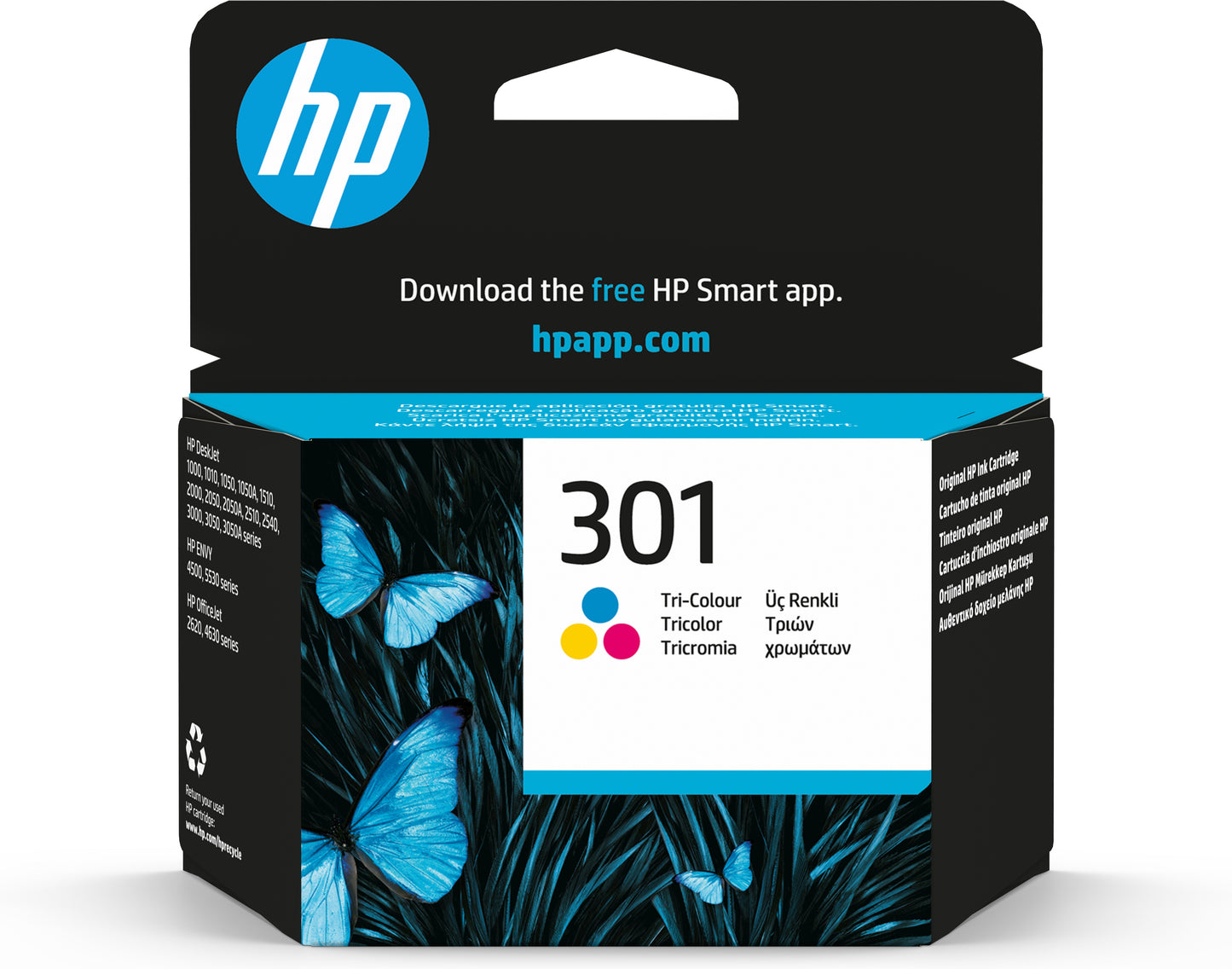 Ink 301 Ch562Ee Cmy Deskjet 2050 3Ml 190 Pag - Visualizzazione dettagliata