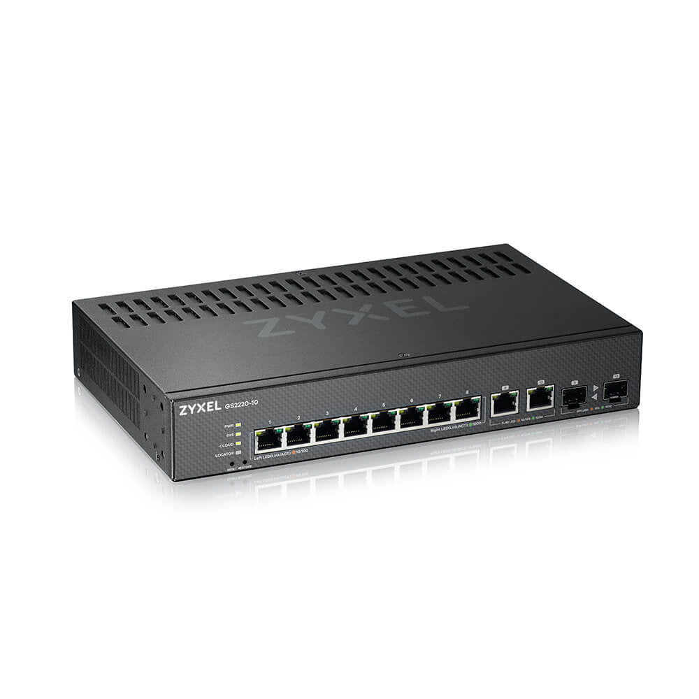 Switch 8P Gigabit 2P Dual Persona Gigabit Ipv6 Nebula Flex Zyxel - Visualizzazione dettagliata