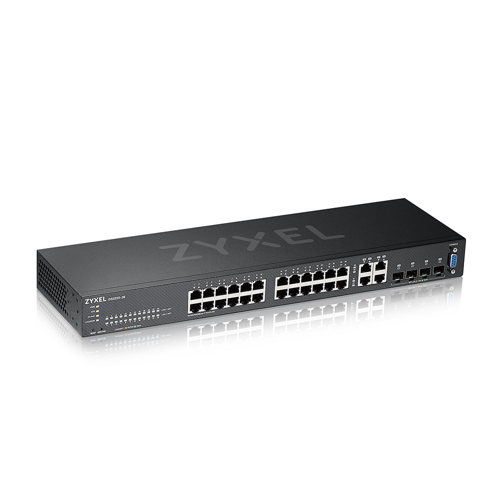 Switch 24P Gigabit 4P Dual Pers G Igabit Nebula Flex Zyxel - Visualizzazione dettagliata