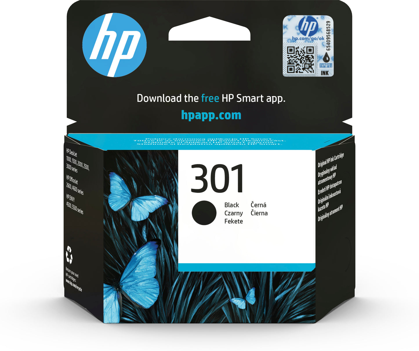 Ink 301 Ch561Ee K Deskjet 2050 3Ml 190 Pag - Visualizzazione dettagliata