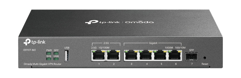Router Vpn Omada Multi Gigabit 1P 2 5G Rj45 Wan 1P 2 5 Rj45 Wan Lan - Visualizzazione dettagliata