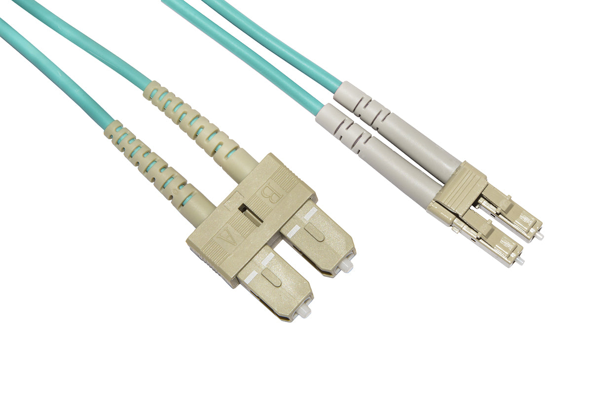 Cavo Fibra Ottica 1Mt Lc Sc Multimodale Duplex Om3 50 125 - Visualizzazione dettagliata
