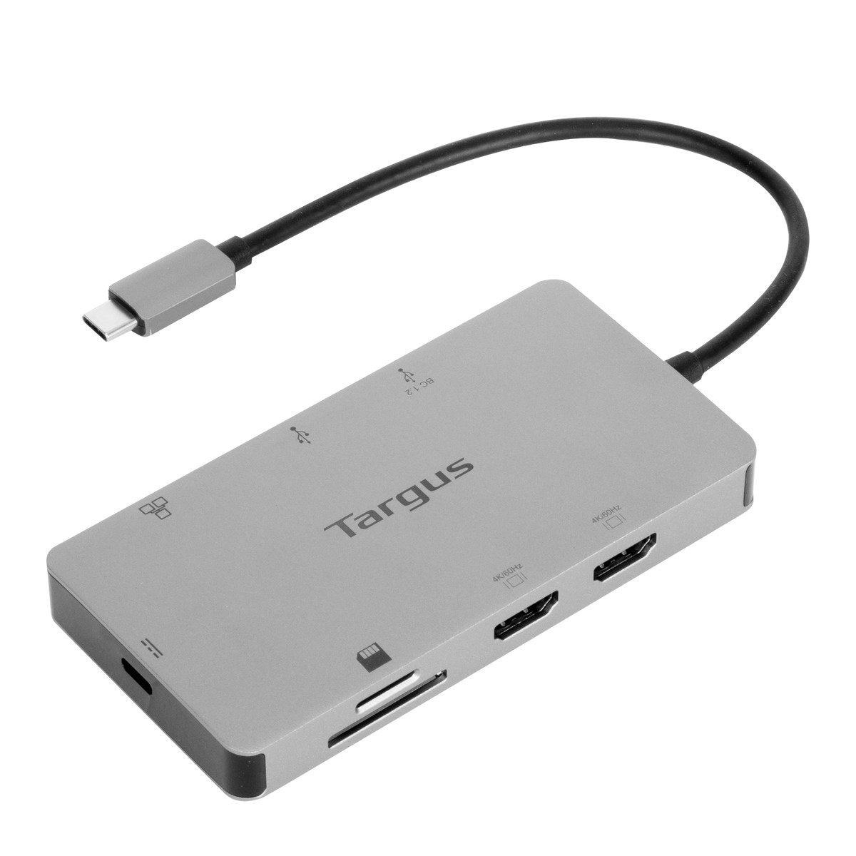 Docking Station Hdmi Lan Sd Usb C Usb 4K 60Hz Slot Sd Microsd - Visualizzazione dettagliata