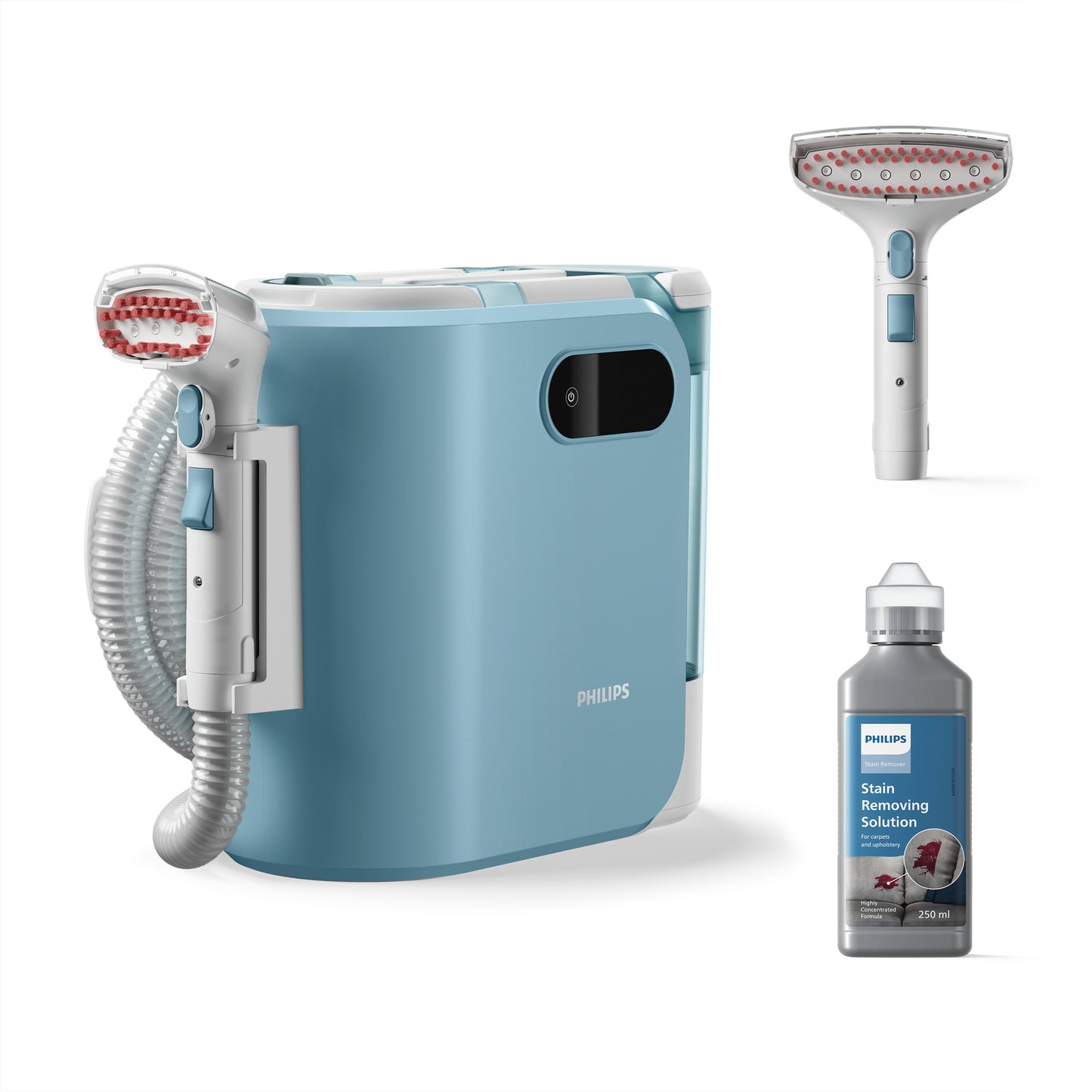 Spot Cleaner Smacchiatore Xw3193 11 400W Con Spazzola E Detergente - Visualizzazione dettagliata