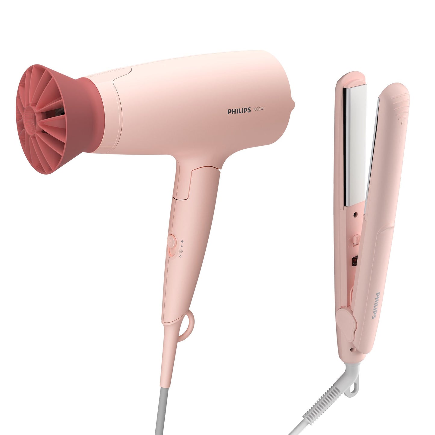 Philips Kit Asciugacapelli Piastra Lisciante 1600W Con Piastra Ceramic - Visualizzazione dettagliata