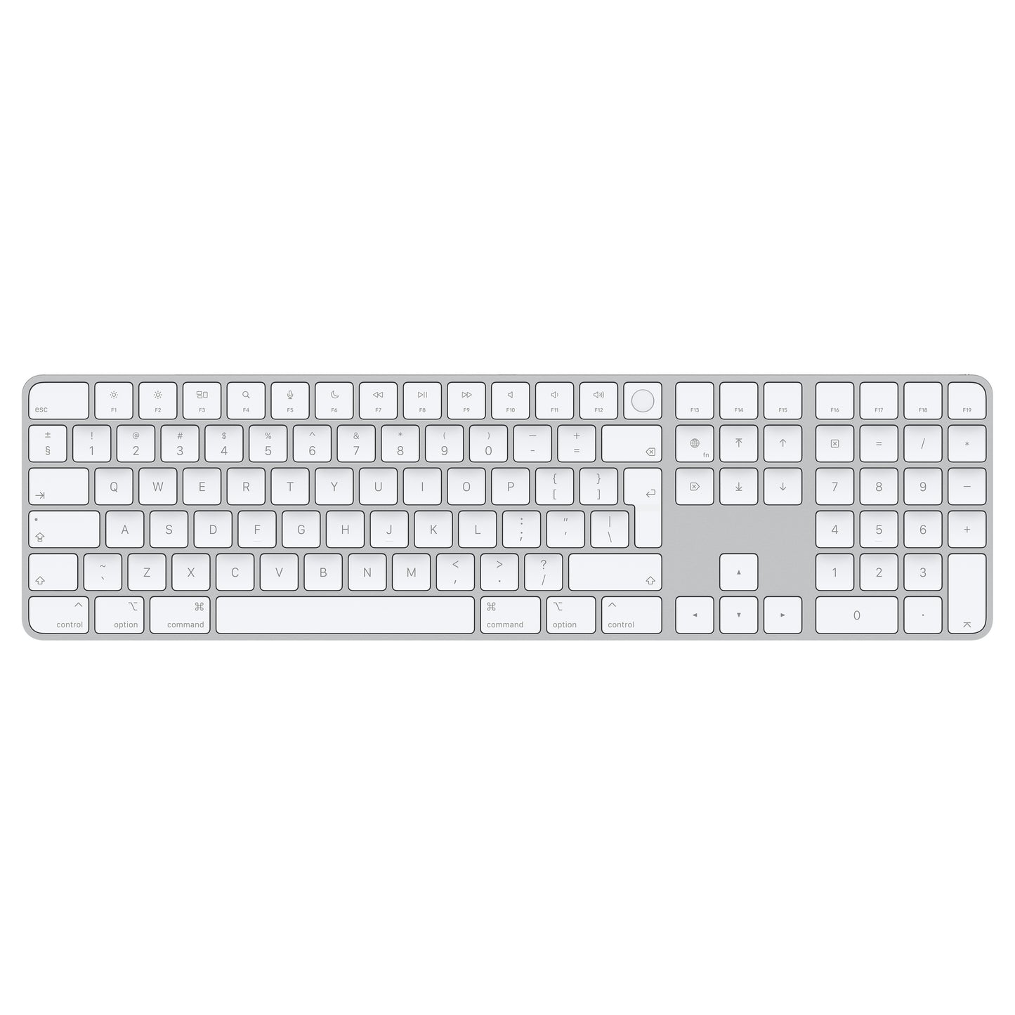Tastiera Magic Apple Touch Id Tast Numerico Inglese - Visualizzazione dettagliata