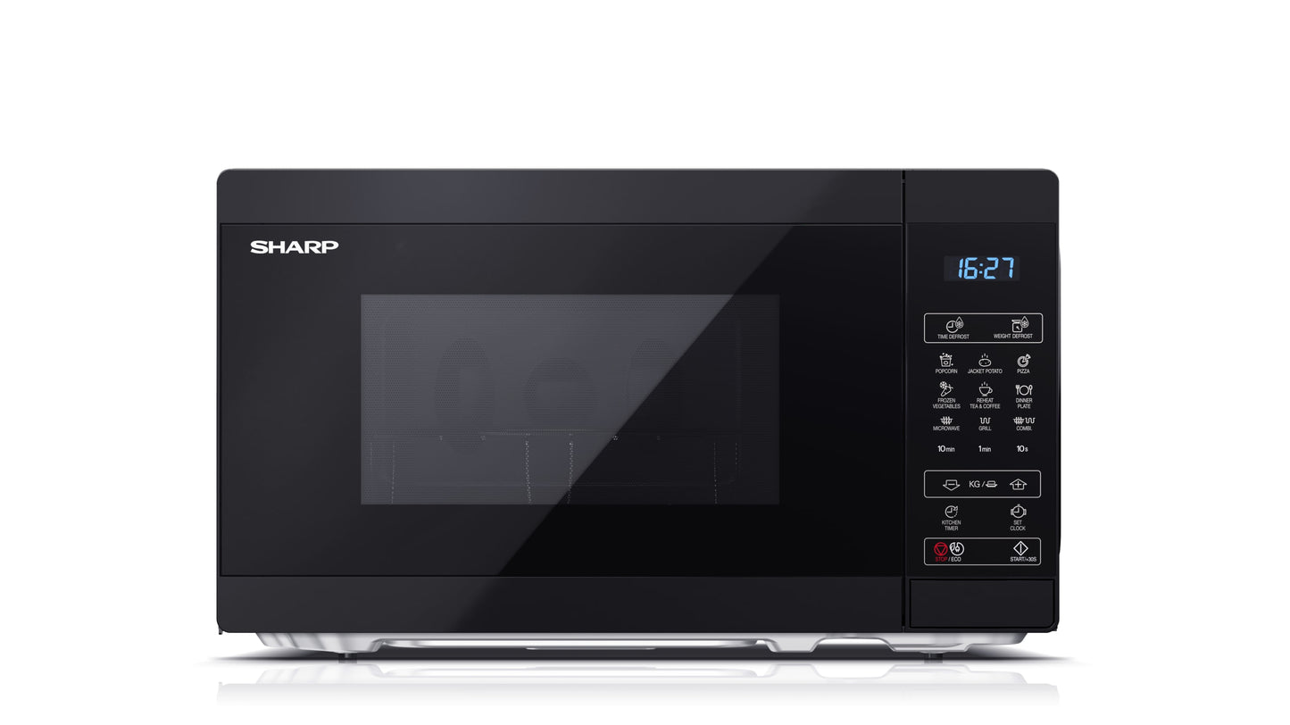 Forno Microonde Digitale Sharp Italia 20Lt 800 Watt Grill - Visualizzazione dettagliata