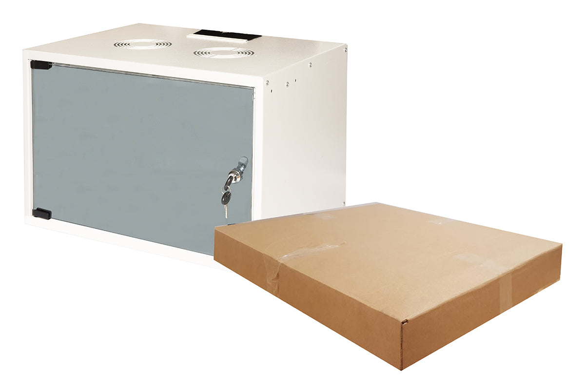 Armadio A Muro 19 6 Unit 370 540 400Mm Grigio Disassemblato - Visualizzazione dettagliata