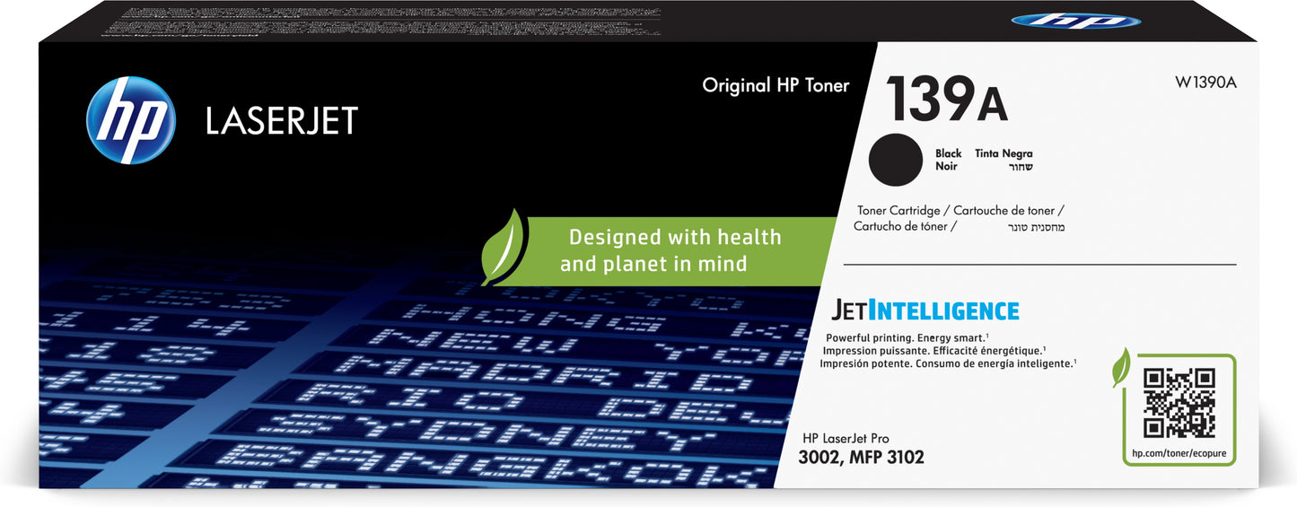 Toner W1390A Nero 1500P Per Lj Pro 3001Dn 1500Pg - Visualizzazione dettagliata
