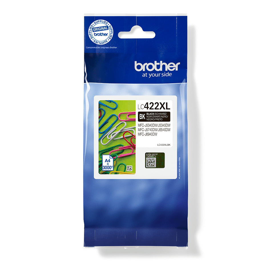 Ink Brother Lc422Xlbk Nero 3 000Pg Mfcj5340 5740Dw Mfcj6540 6940Dw - Visualizzazione dettagliata
