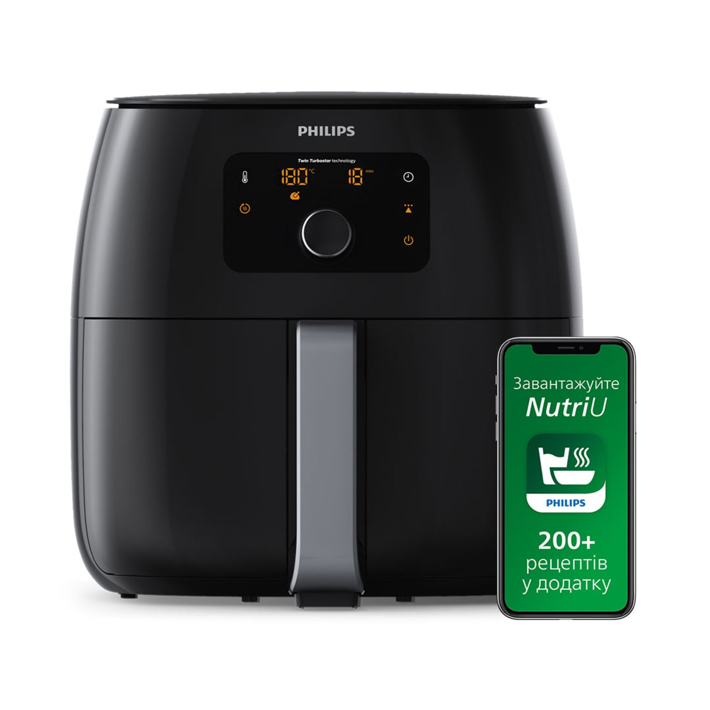 Friggitrice Ad Aria Multicooker Xxl 7 3Lt 2225Watt 1 4Kg Smart Premium - Visualizzazione dettagliata