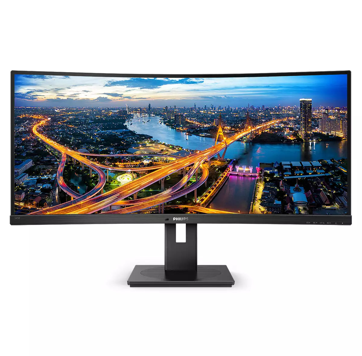 Mon 34Va Curvo 21 9 Hdmi Dp Philips 345B1C 00 Mm - Visualizzazione dettagliata