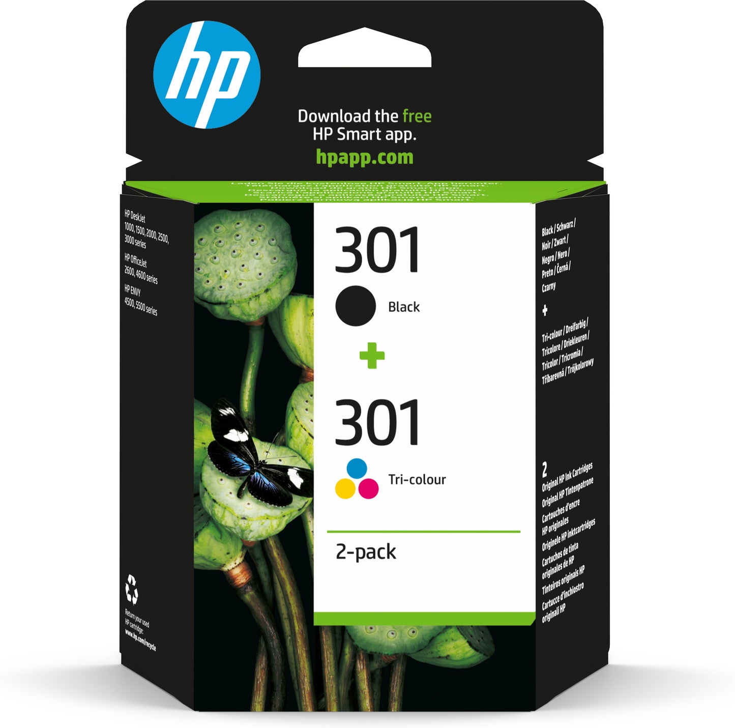 Ink 301 N9J72Ae Cmyk Deskjet 2050 - Visualizzazione dettagliata